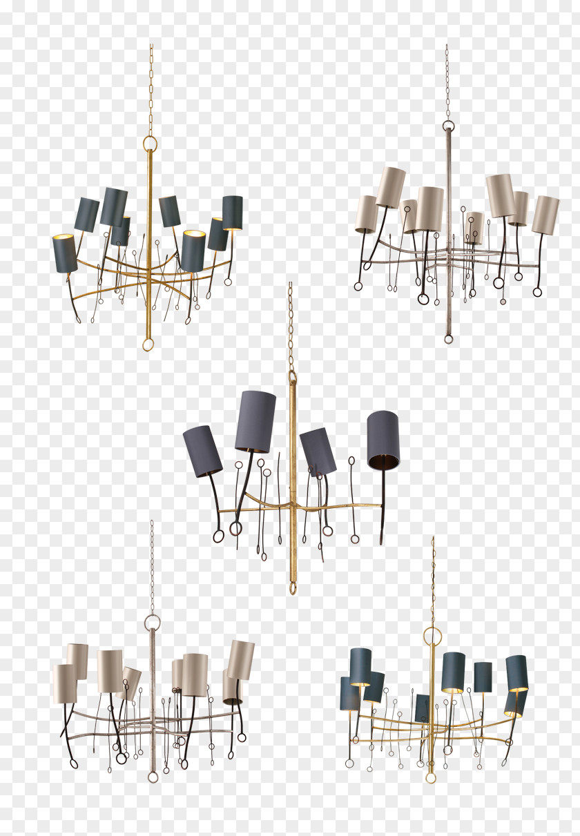 Shaped Candle Chandelier PNG