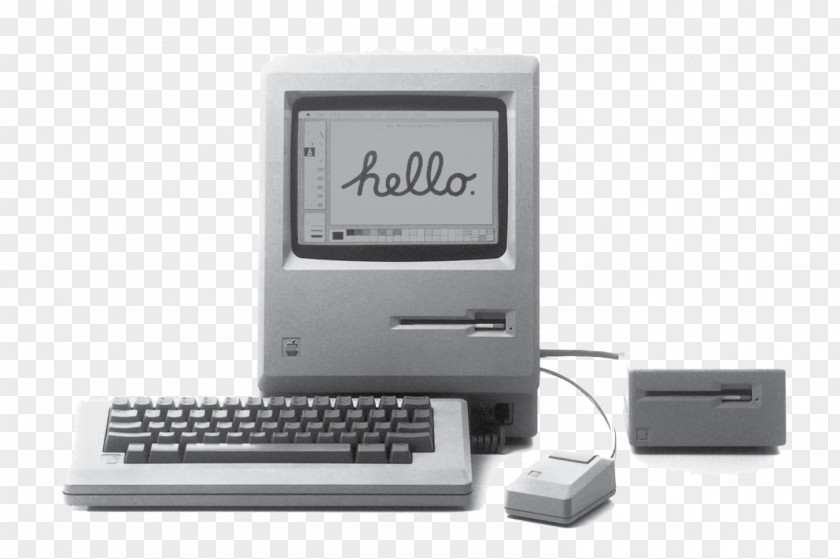Apple Lisa Macintosh Classic 128K PNG