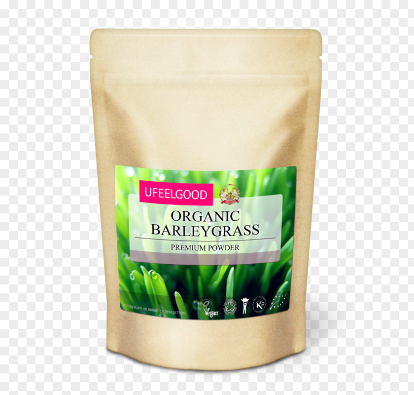 Barley Organic Food Superfood Ufeelgood Limited Prášek PNG