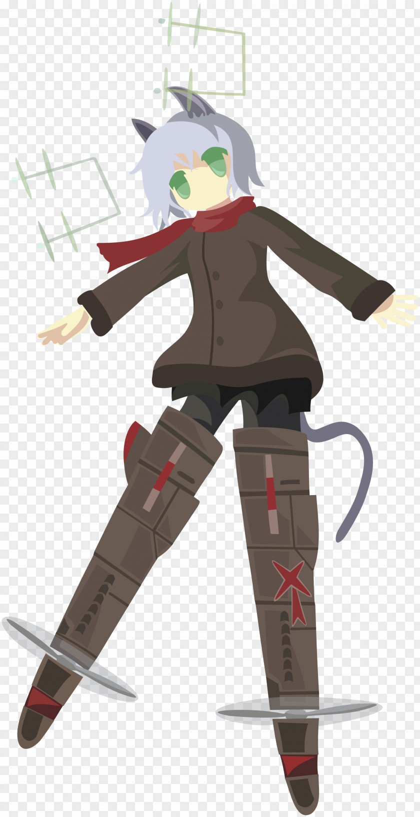 Design Character Weapon PNG