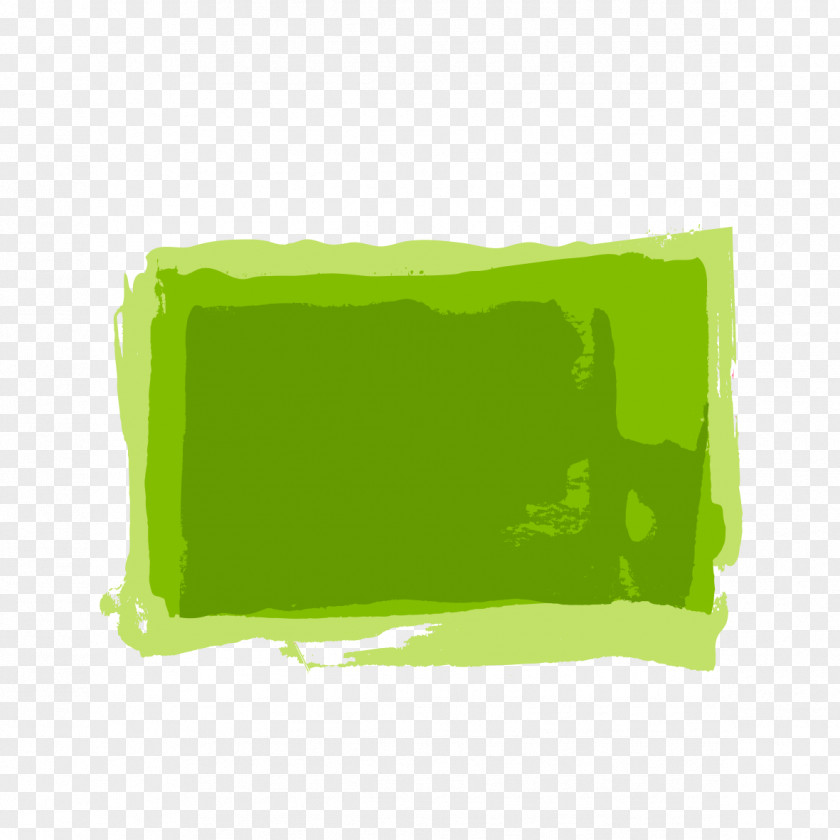 Painted Green Background Pattern PNG