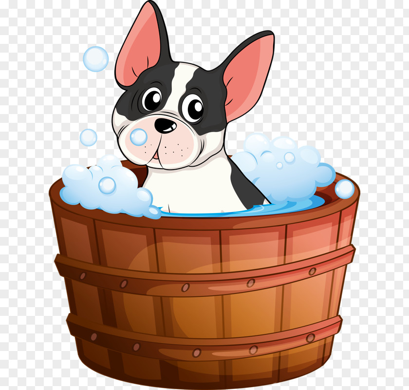 Puppy Bath Dog Bathing Cat Illustration PNG