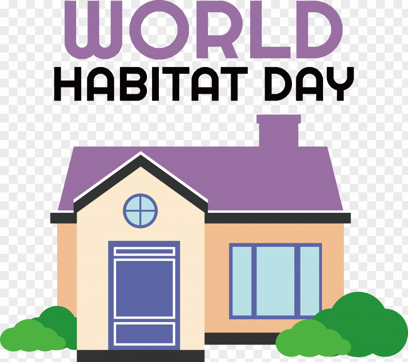 World Habitat Day Habitat Logo Vector Natural Environment PNG