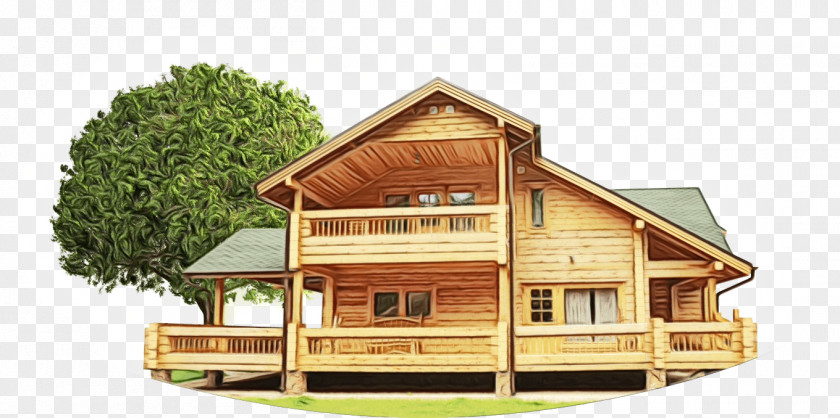 Architecture Room House Home Property Building Log Cabin PNG