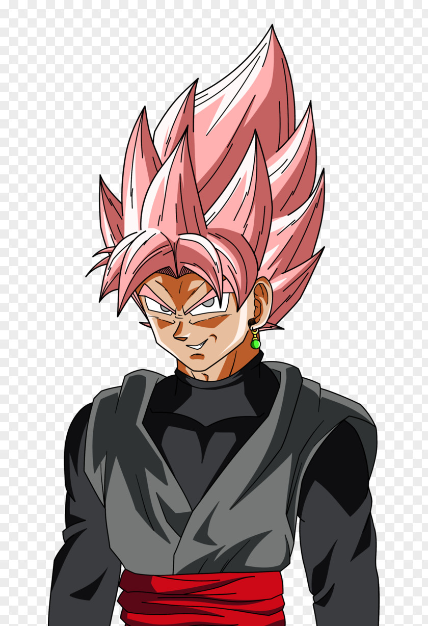 Color Shading Goku Black Trunks Super Saiya Gohan PNG