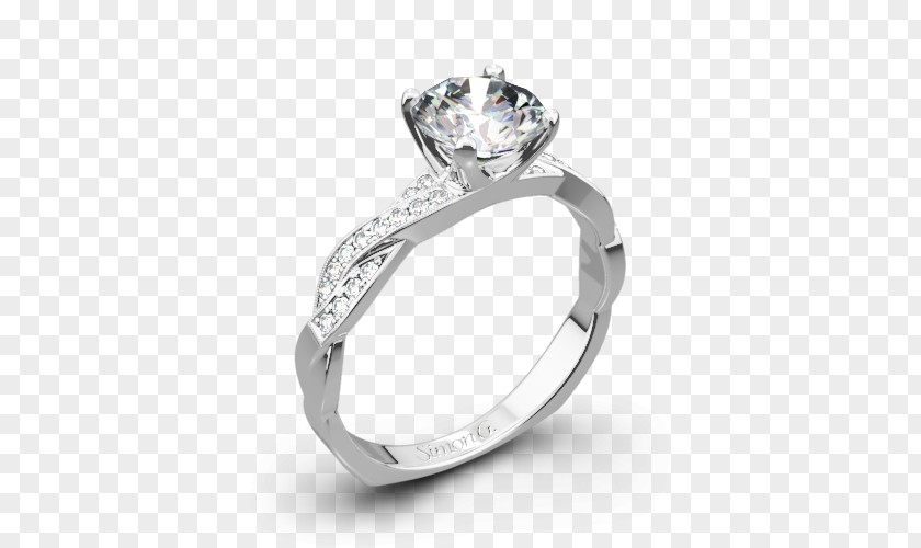 Diamond Engagement Ring Bezel Jewellery PNG