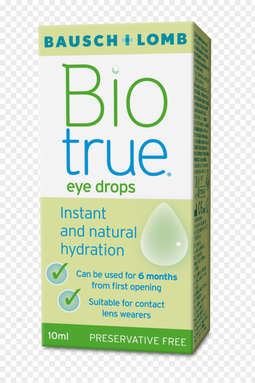 Eye Bausch + Lomb Biotrue ONEday Contact Lenses Drops & Lubricants PNG