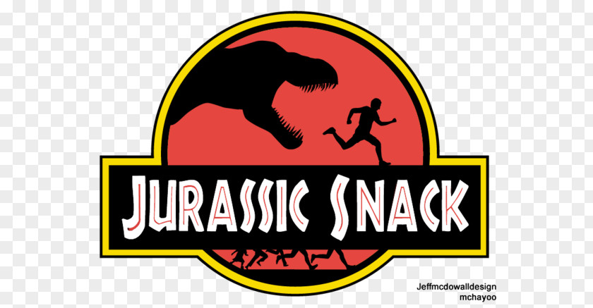 Jurassic Shark Logo Graphic Design Snack Brand PNG