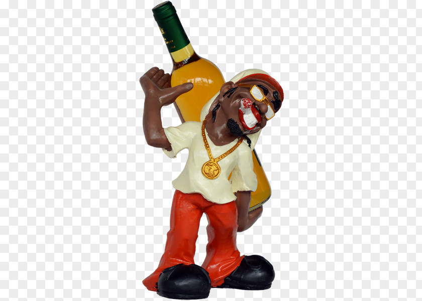 Wine Garden Gnome Bottle PNG