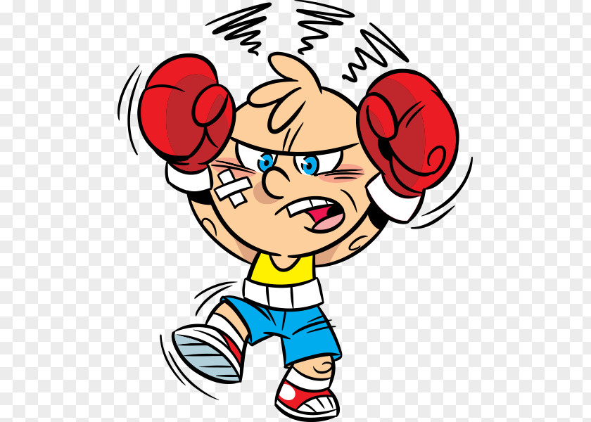 Boxing Match Cartoon PNG