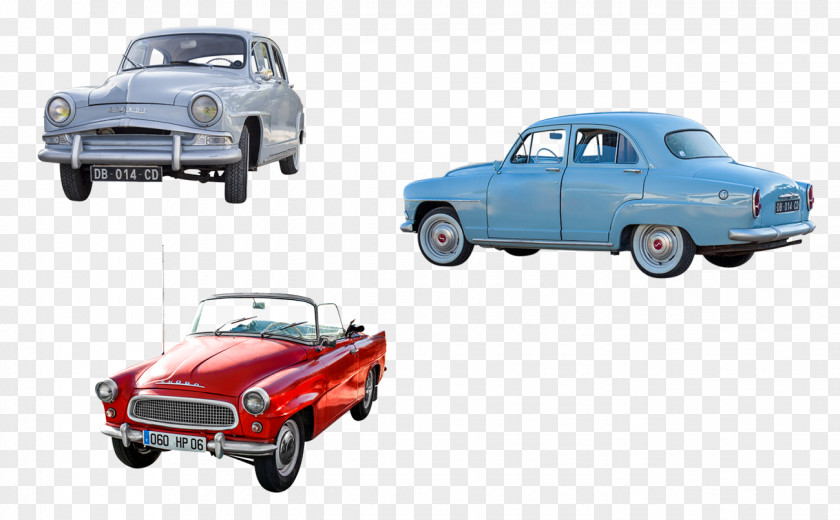 Classic Car Model Mid-size Compact PNG