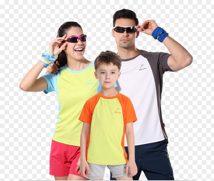 Family Fitted Fast Drying T-shirt Sleeve PNG