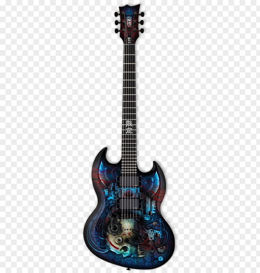 Microphone ESP Guitars Electric Guitar Gibson SG PNG