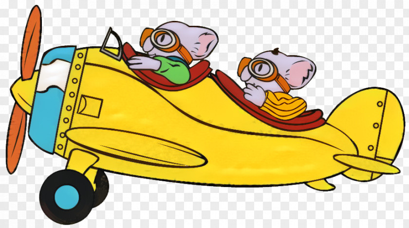 Riding Toy Vehicle Yellow Background PNG