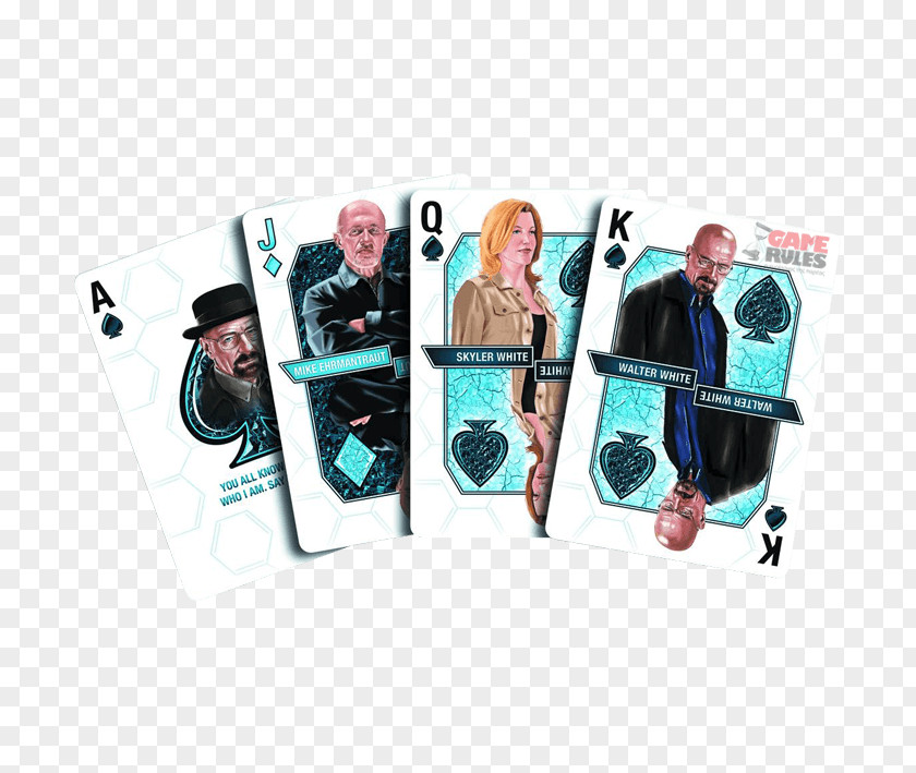 Season 5 Game BlueWalter White Walter Playing Card Breaking Bad PNG