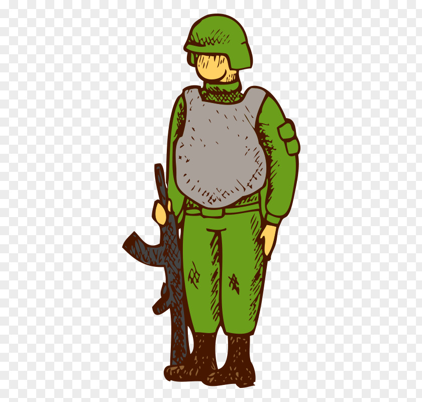 Cartoon Soldier PNG