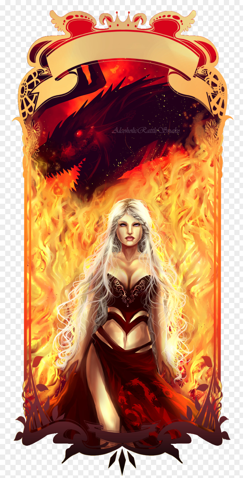 Fire In His Blood Daenerys Targaryen A Game Of Thrones Drogon Jon Snow PNG