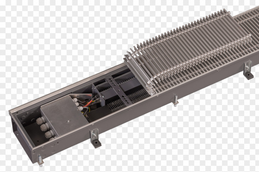 Grey Flyer Design Convection Heater Berogailu HVAC Fan Coil Unit Refrigeration PNG