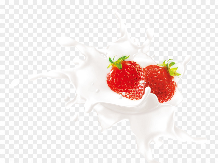 Strawberry Yogurt Aedmaasikas Cream PNG