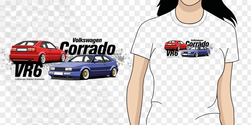 T-shirt Volkswagen Corrado Beetle New PNG