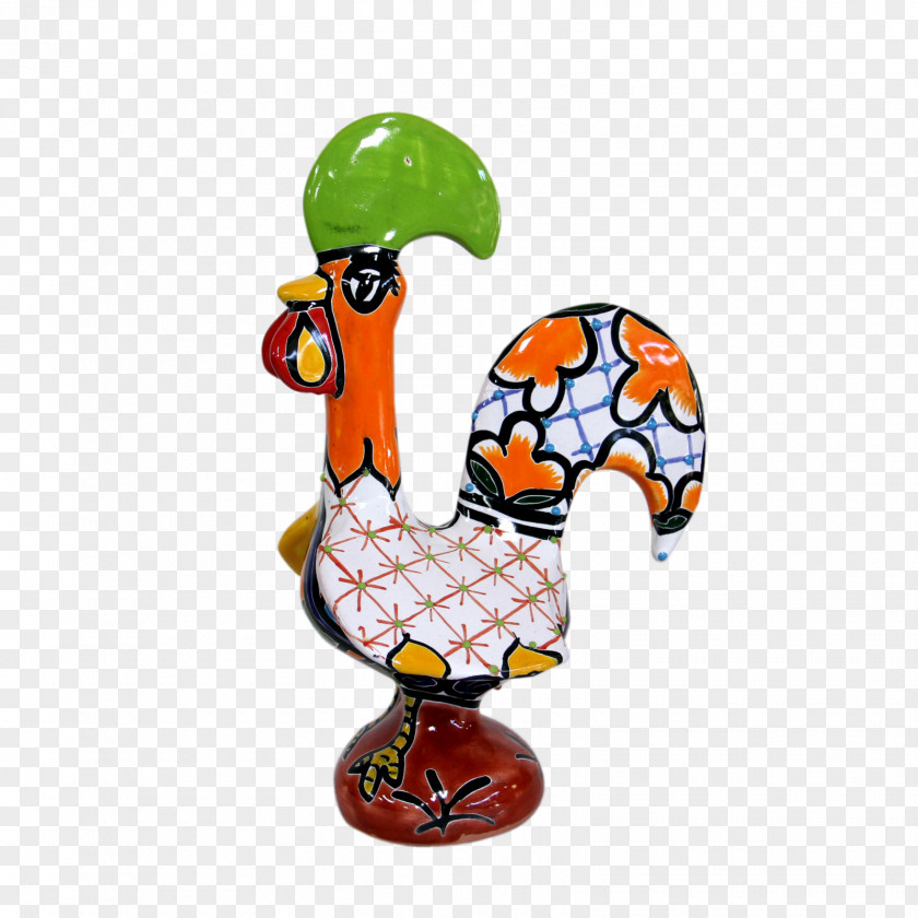 Talavera Rooster Figurine Chicken As Food PNG