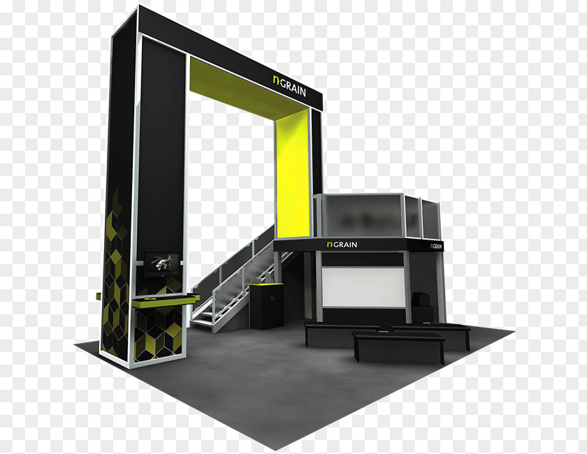 Trade Show ExpoSystems Canada Exhibition Exhibit Design Tradeshow Booths Group PNG