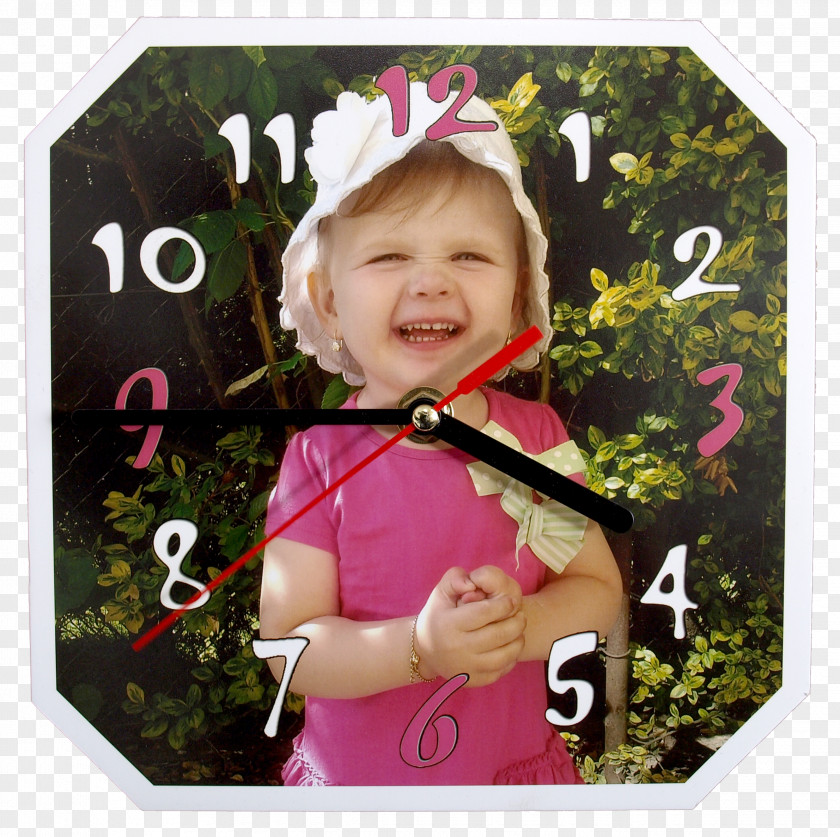 Zegar Toddler Picture Frames Pink M PNG
