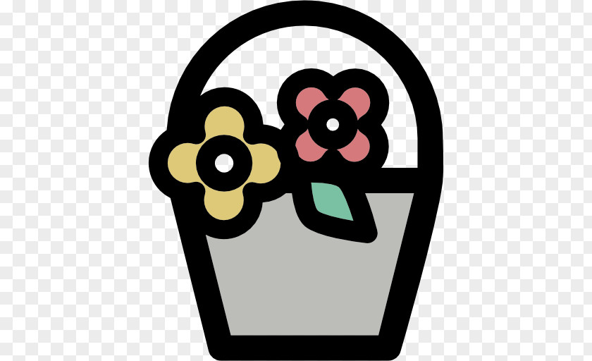 Buckets Flowers Clip Art PNG