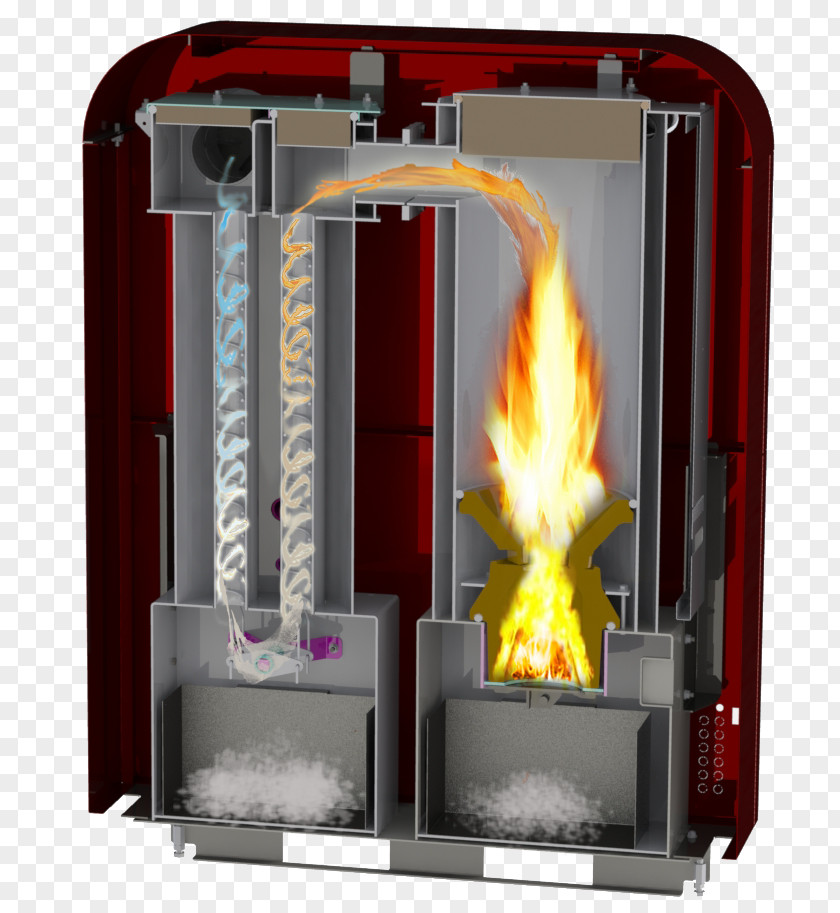 Ecologic Boiler Pellet Fuel Central Heating Arzător PNG