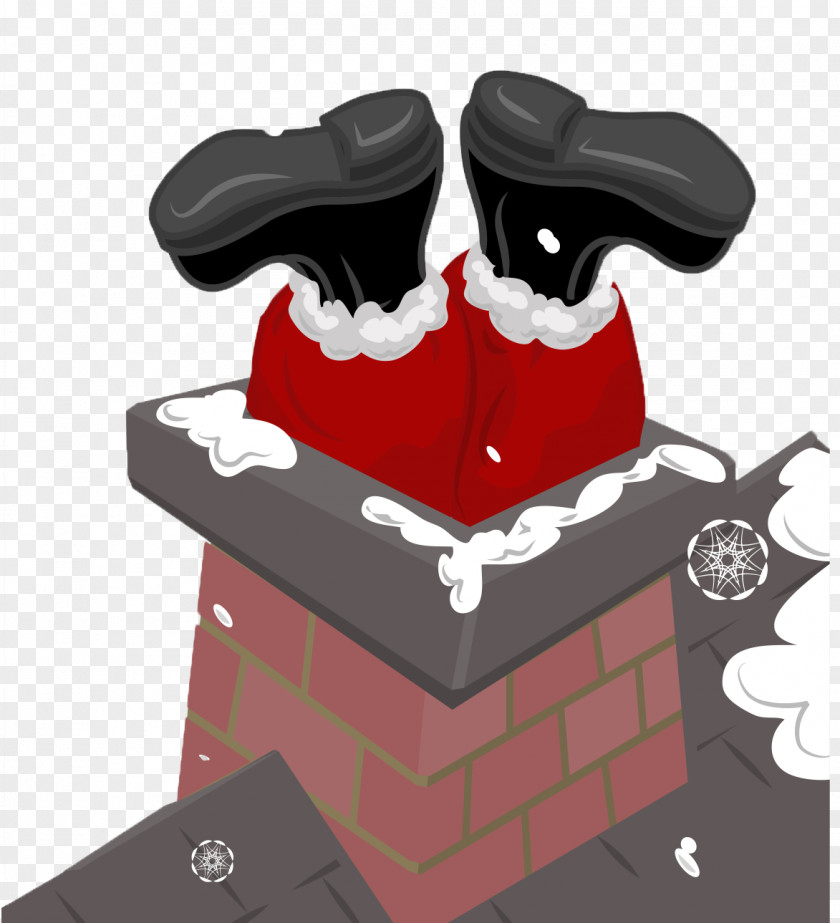 Santa's Chimney Drill Santa Claus Santas Stuck Stock Photography PNG