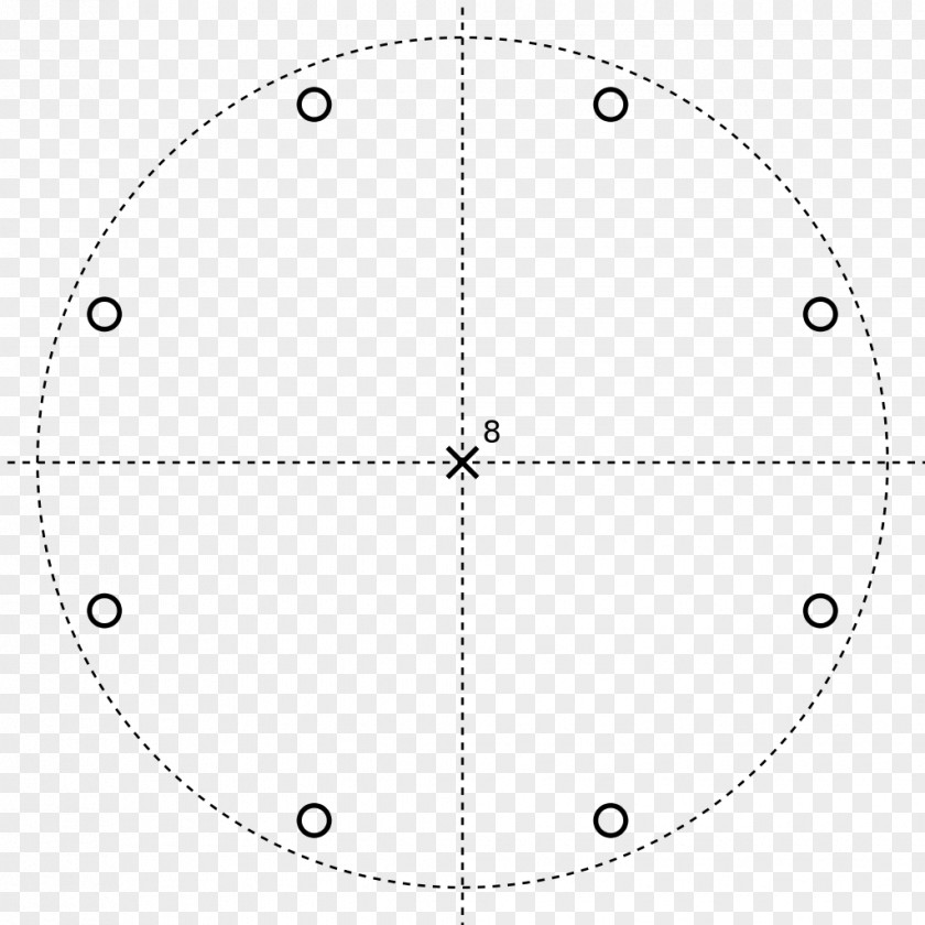 Circle Point Angle Pattern PNG