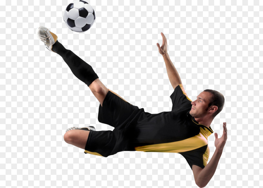 Football English League Player Kick PNG