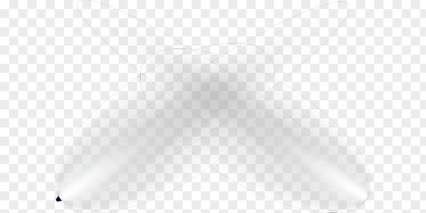 Light Effect White Black Symmetry Neck PNG