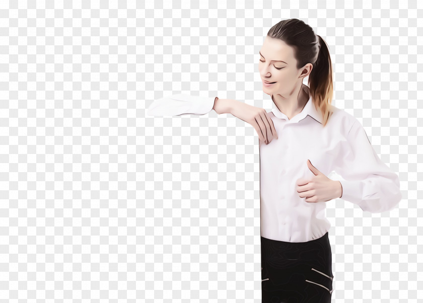 Neck Sleeve White Arm Gesture Finger Hand PNG