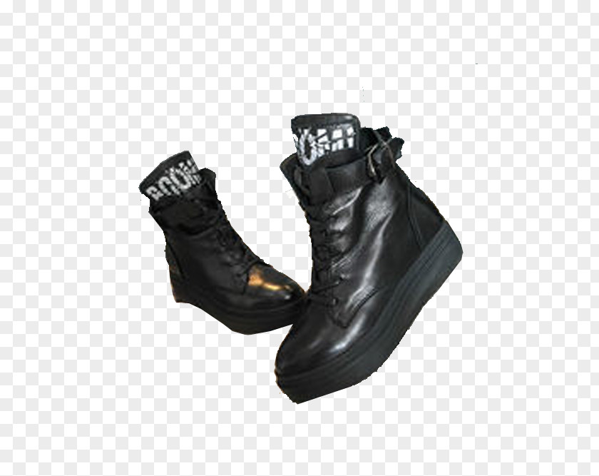 Black Shoes Boot Shoe Walking PNG