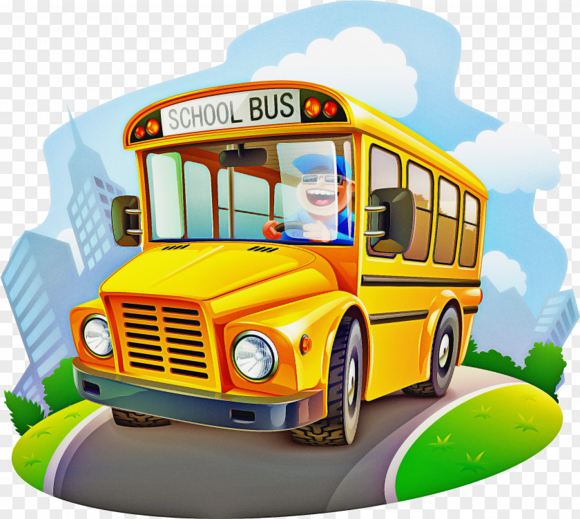 Bus Driver Public Transport School PNG