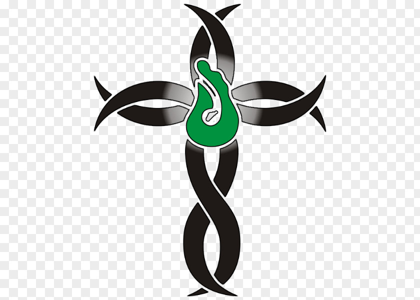 Cross Tattoo Tribe Christianity Symbol Christian PNG