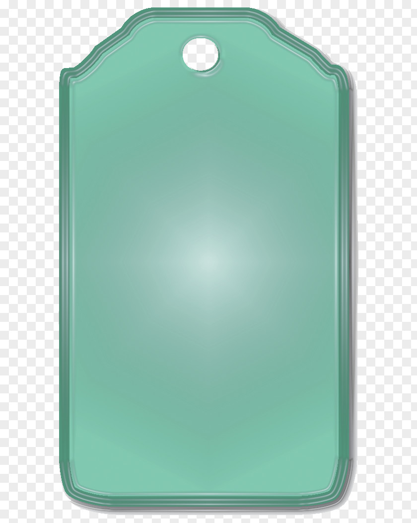 Green Tag Turquoise Rectangle PNG