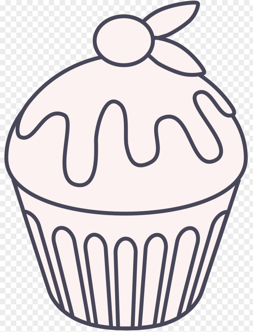 M Line Baking Clip Art Food Black & White PNG