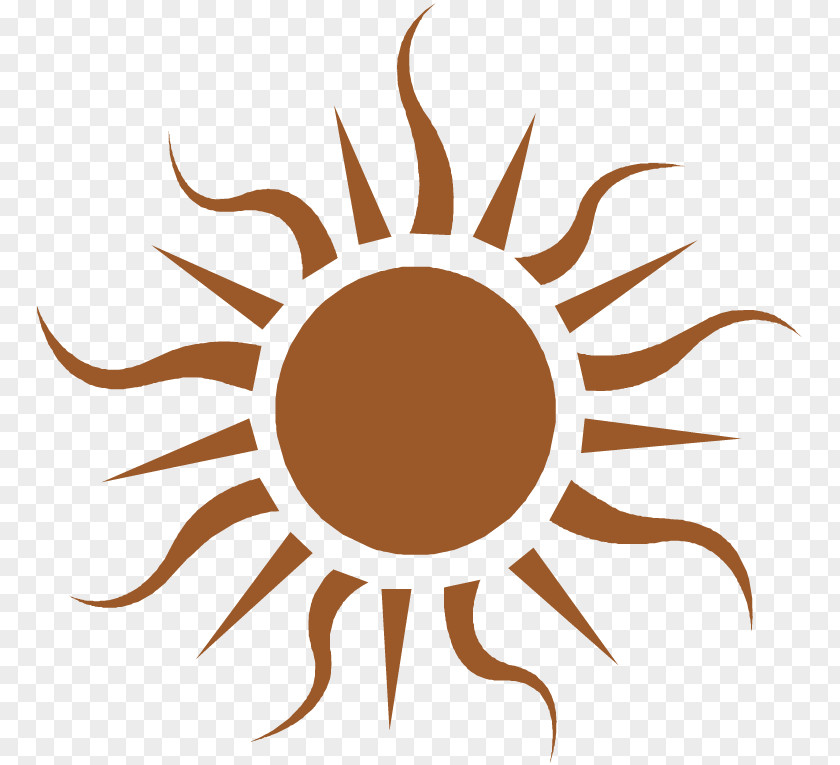 Sun Sea Symbol Clip Art PNG
