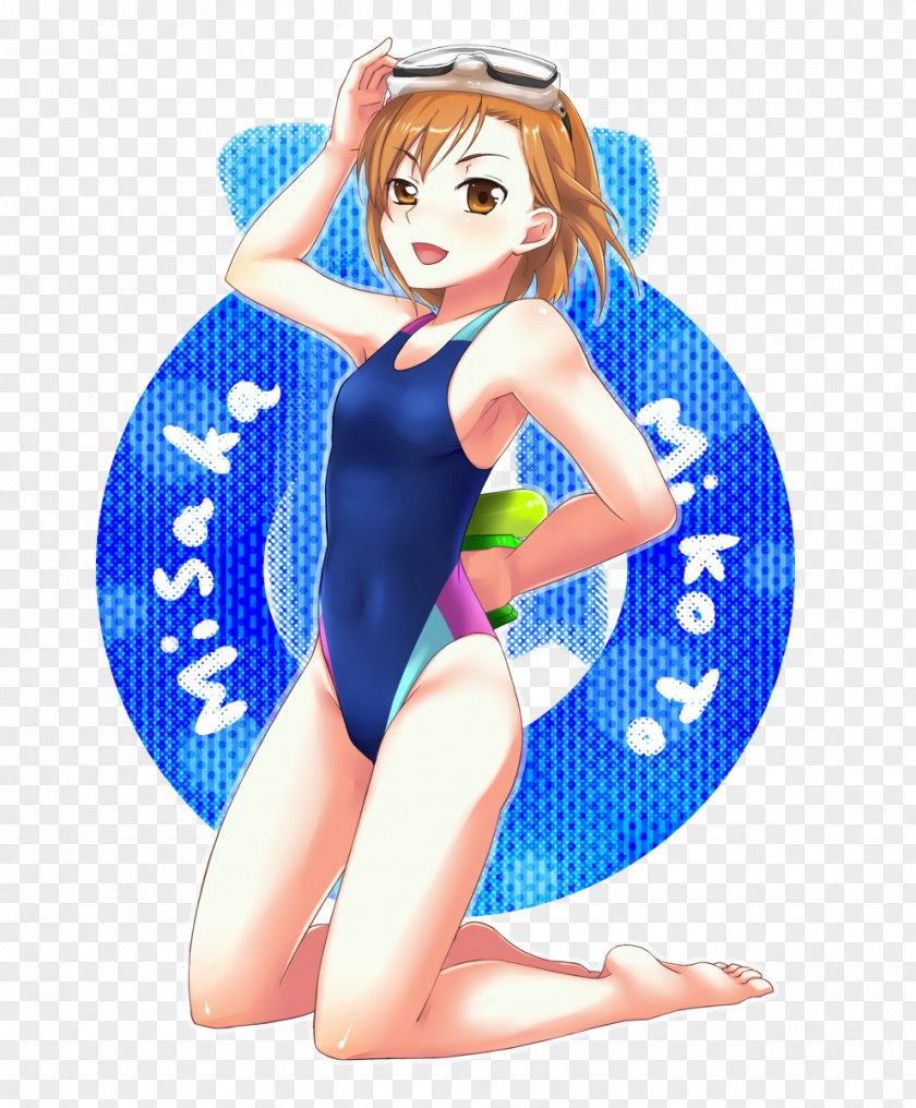 Swim Suit Mikoto Misaka A Certain Magical Index Scientific Railgun To Aru Majutsu No Character PNG