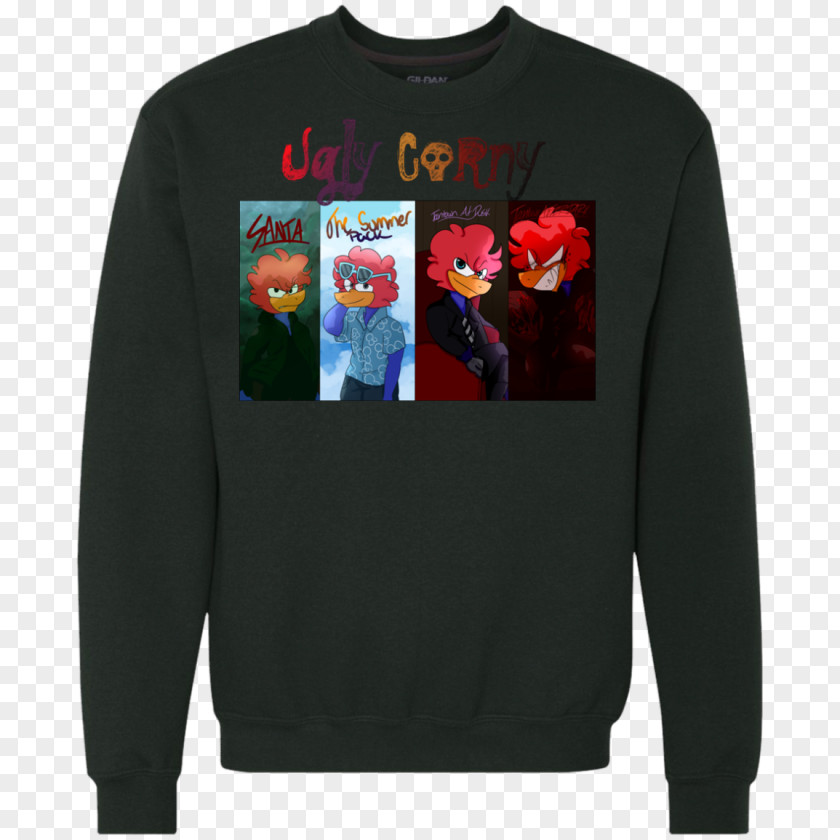 Ugly Christmas Sweater T-shirt Hoodie Crew Neck Neckline PNG
