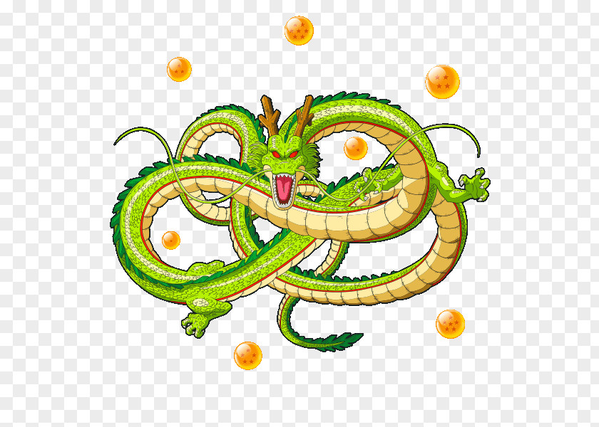 Goku Shenron Japanese Dragon Ball PNG