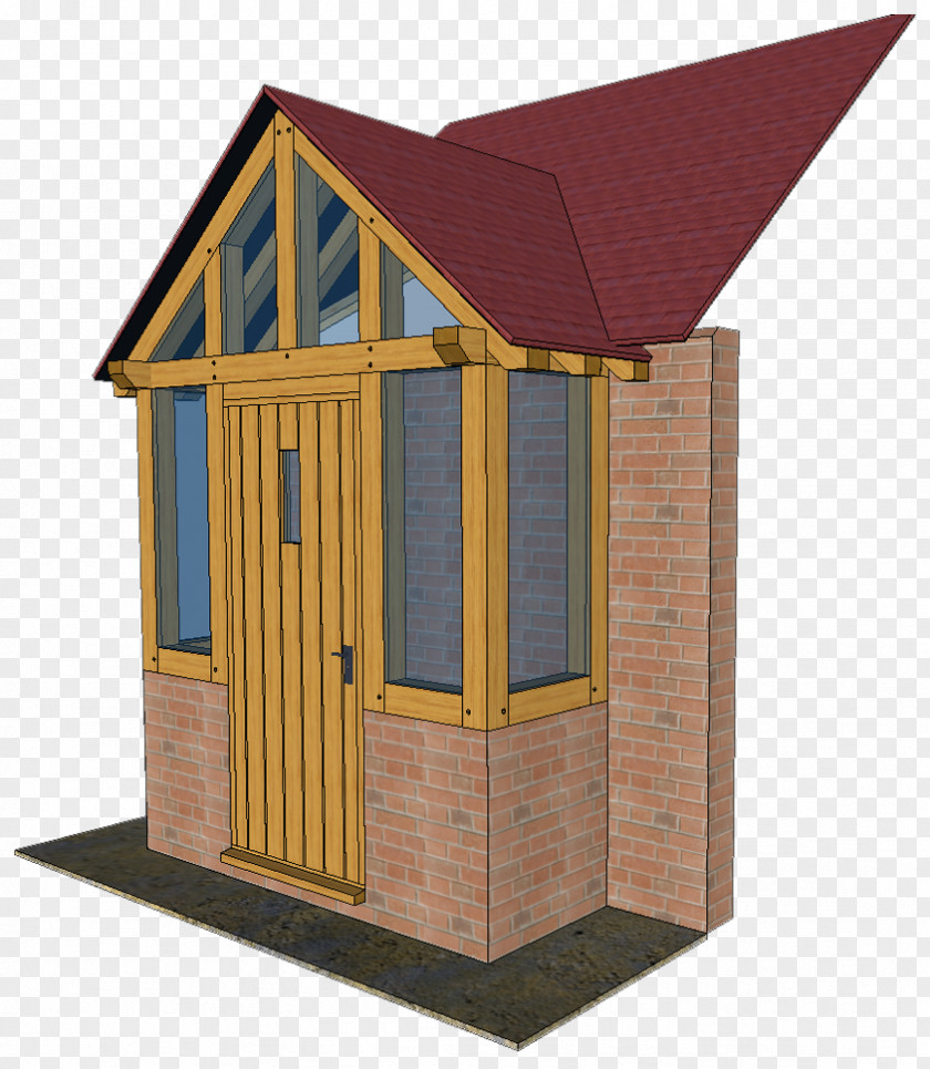 House Shed Porch Facade Roof PNG