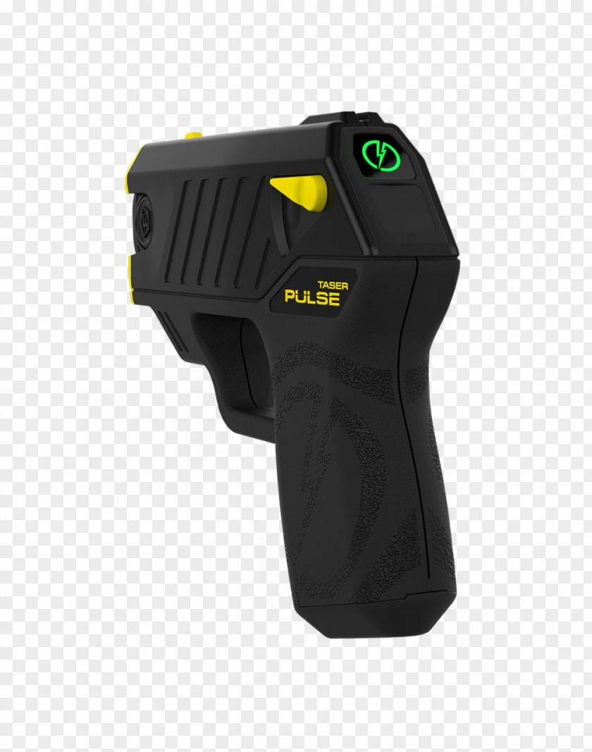 Pulse Electroshock Weapon Taser Gun Self-defense Police PNG