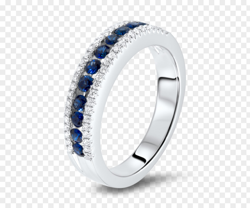 Sapphire Ring Coster Diamonds Diamond Cut PNG