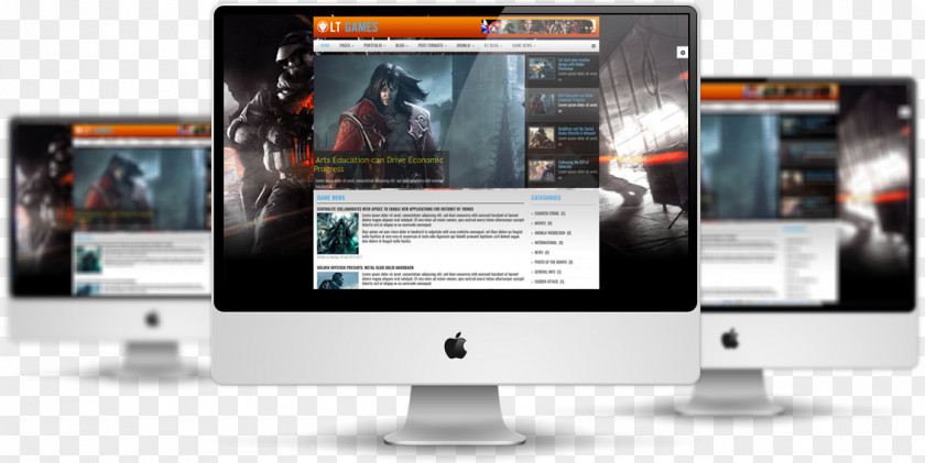 WordPress Responsive Web Design Template Computer Software Video Game PNG
