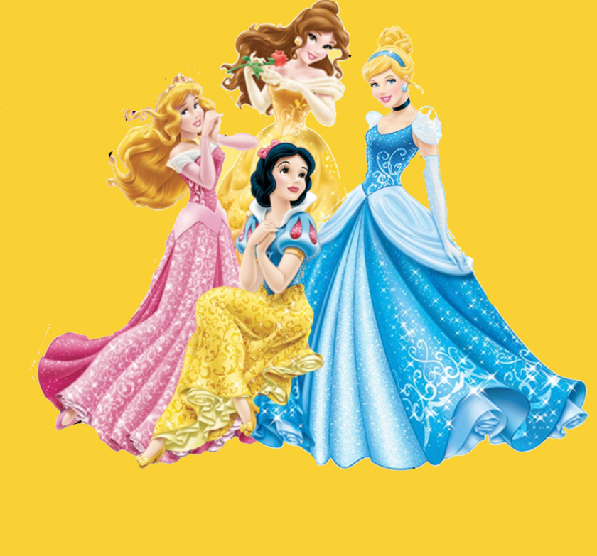 Cinderella Princess Aurora Belle Ariel Rapunzel PNG
