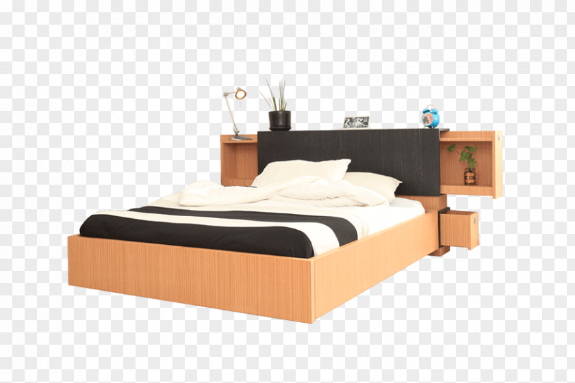 Design Bed Frame Mattress PNG
