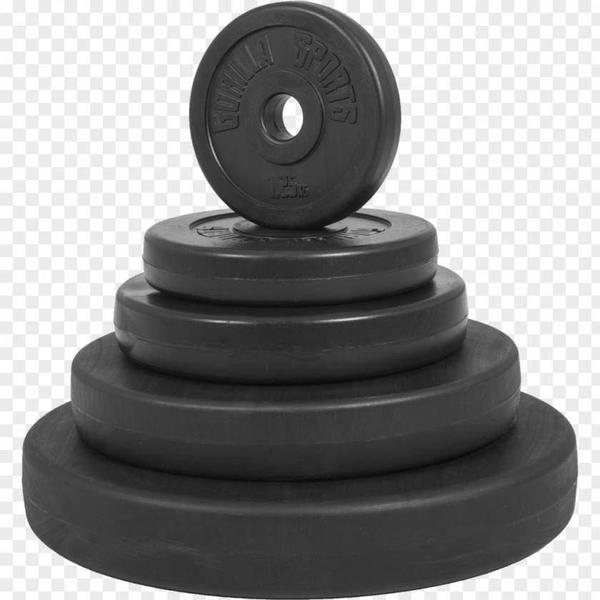 Dumbbell Weight Plate Training Plastic PNG